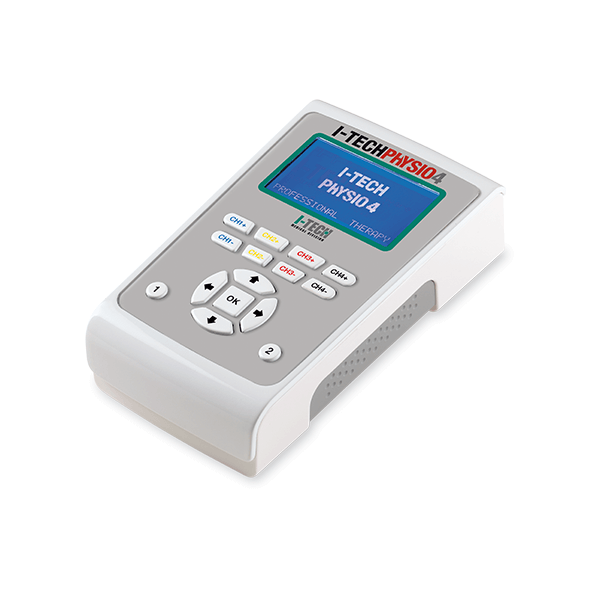 I-TECH Physio 4 – Professionell TENS apparat för fysiorehab – 4 kanaler