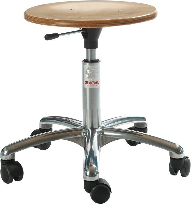 Arbetspall – Jupiter med fotkryss i aluminium