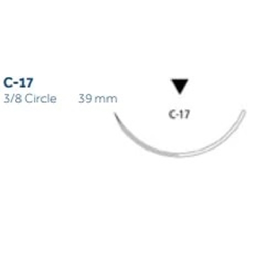 Sutur E Novafil 0 monofil – 75cm C17 blå – 36 st