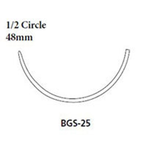 Sutur R Maxon 0TR monofil – 90cm BGS25 grön – 12 st