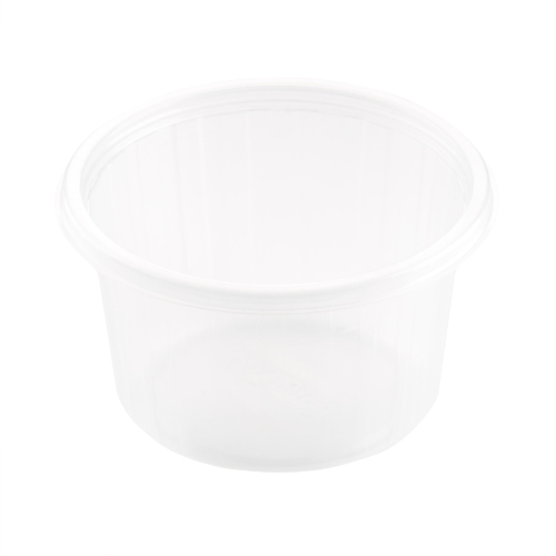 Plastform PP rund Fixpack – 300ml 112x112x61mm transp – 50 st