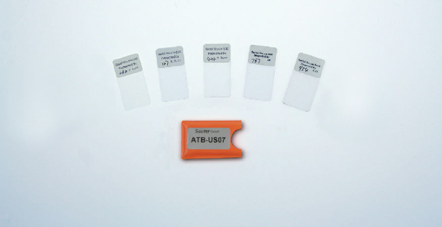 ATB-US07 Kalibreringsfolier för ökad mätningsprecision för Digital beläggningstjockleksmätare SAUTER TB