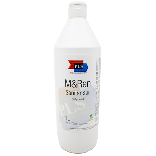 Reng sanitet/toa M&Ren sur – 1L pH=2,5(konc)/4(bruk) parf – 12 st
