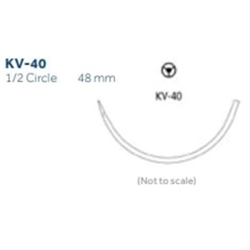 Sutur sternum ståltråd 6 – 4x45cm KV40 monofil – 12 st