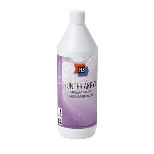 Golvvårdsmedel Hunter Akrylvax – 1L pH=8 – 12 st