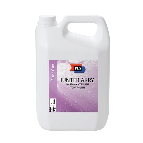 Golvvårdsmedel Hunter Akrylvax – 5L pH=8 – 3 st