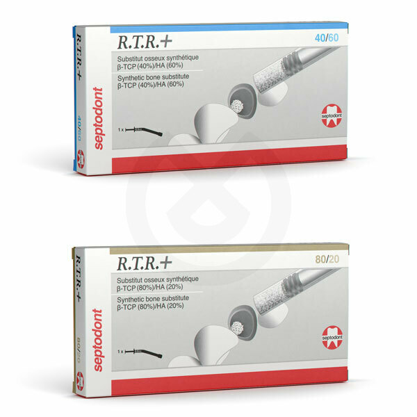 R.T.R.+ β-TCP (40%) / HA (60%) 1 Spruta, 0,5 ml – SEPTODONT