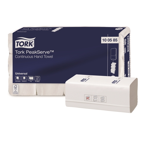 Pappershandduk 1-L PeakServe – 20,1×22,5cm Universal – 4920 st