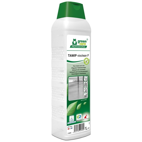 Golvvårdmedel TAWIP vioclean – 1L oparf pH=7,9/8,1 Ecolabel – 10 st