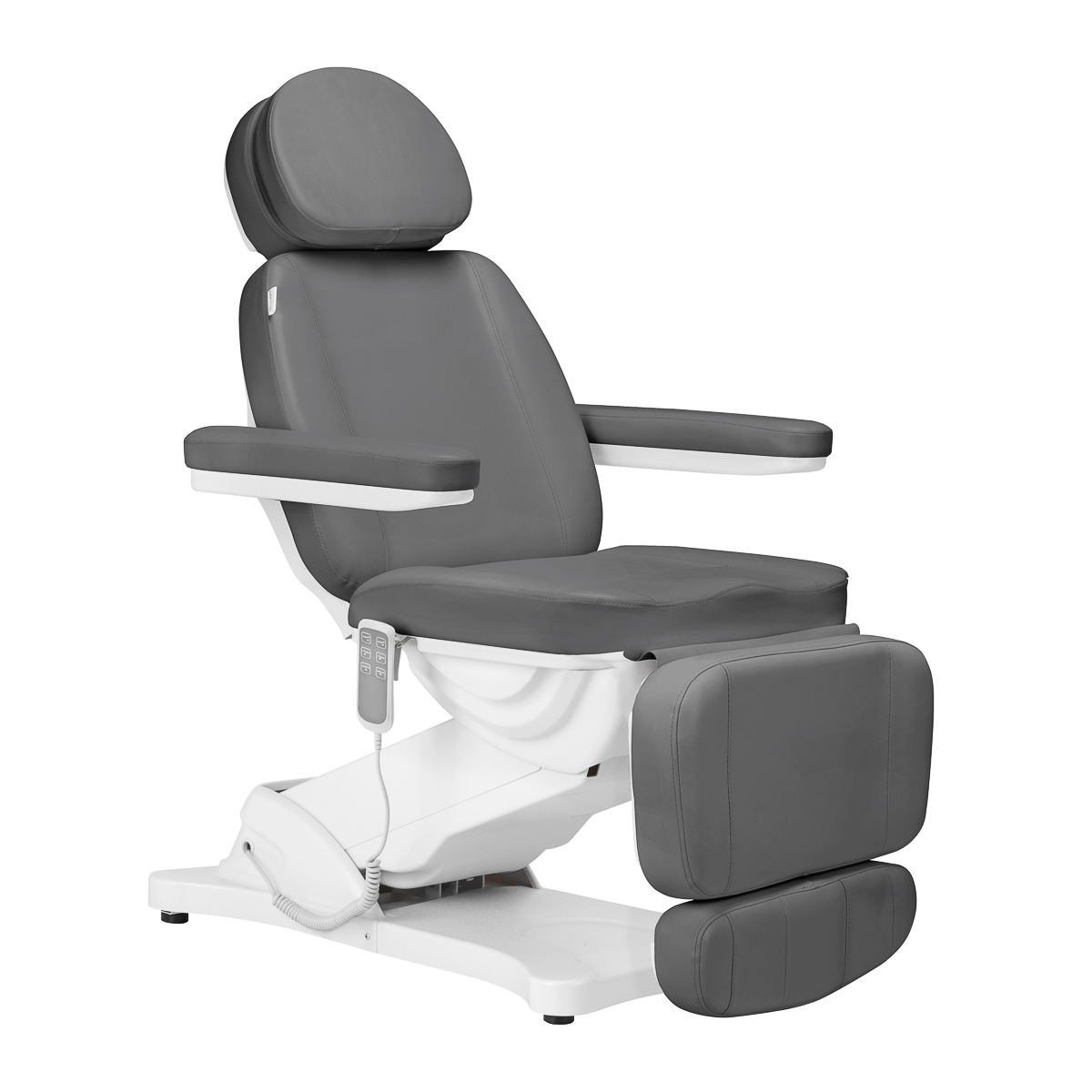 Elektrisk behandlingsstol – SILLON CLASSIC – 3 motorer – Grå