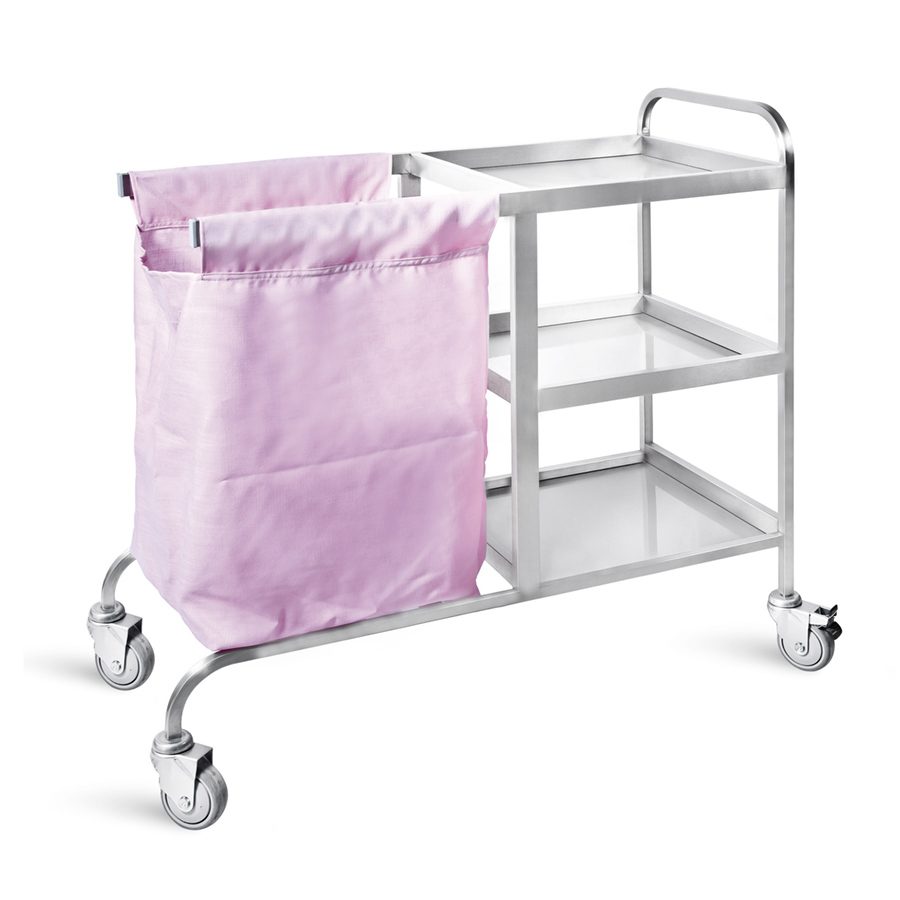 Klädvagn och distributionsvagn i ett – 50x100x90 cm – D-58