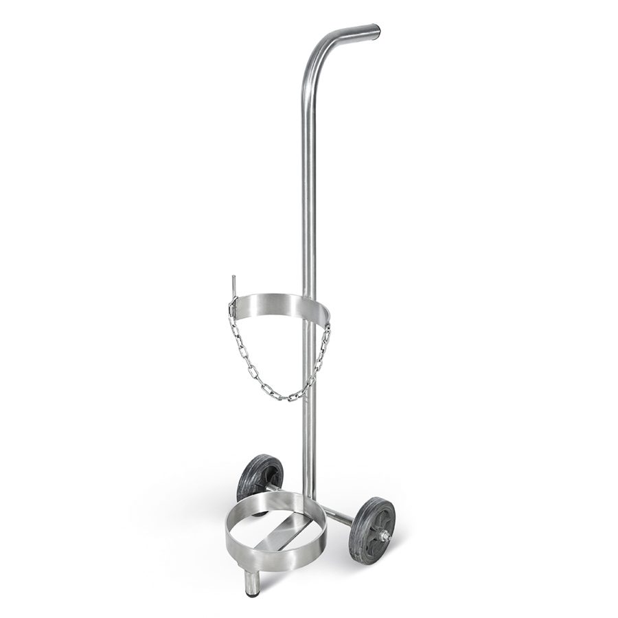 Vagn för syrgasbehållare – ∅17 cm – D-56