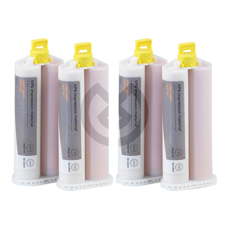 A-Silicone Light Body snabbhärdande avtrycksmaterial, 4 Patroner – Proclinic Expert,  – PROCLINIC EXPERT