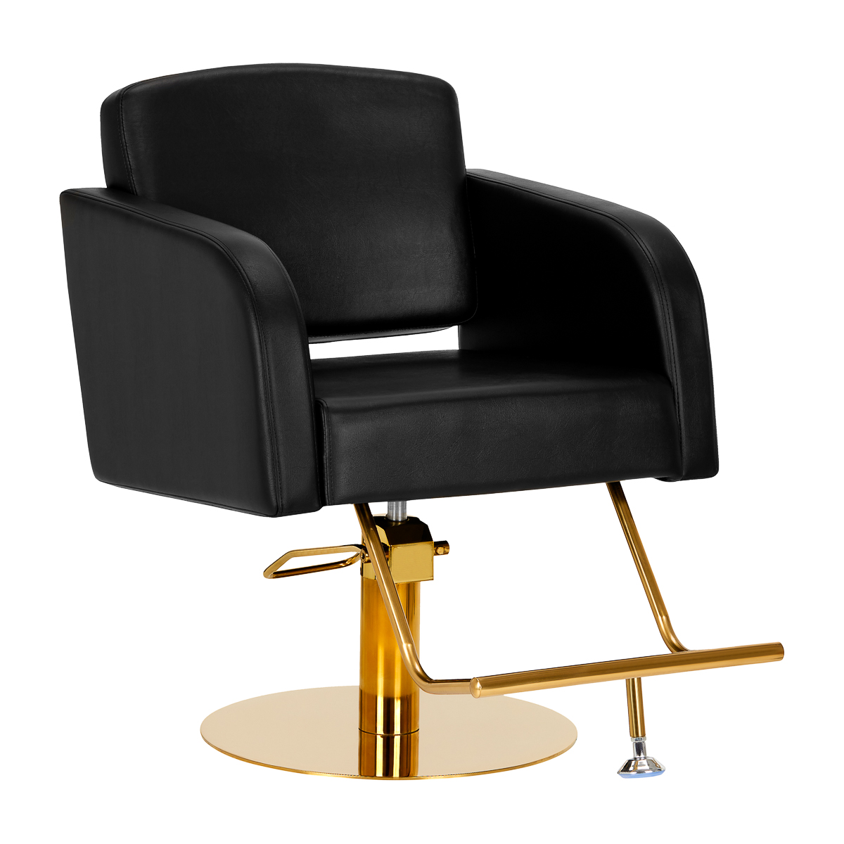 Frisörstol – Gabbiano – Turyn – Guld/Svart