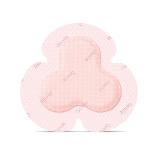 Tunt skumförband silikon Allevyn Gentle L – 8×8,4cm Multisite Border Lite – 10 st