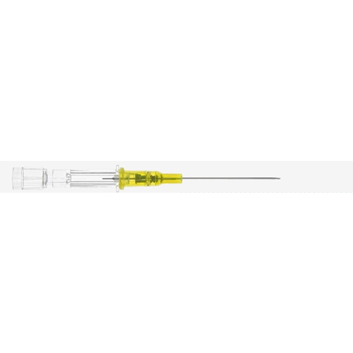 Infusionskanyl Introcan Safety 3 Deep Access – 0,7x32mm 24G gul extra lång – 50 st