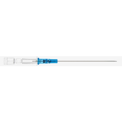 Infusionskanyl Introcan Safety 3 Deep Access – 0,9x64mm 22G blå extra lång – 50 st