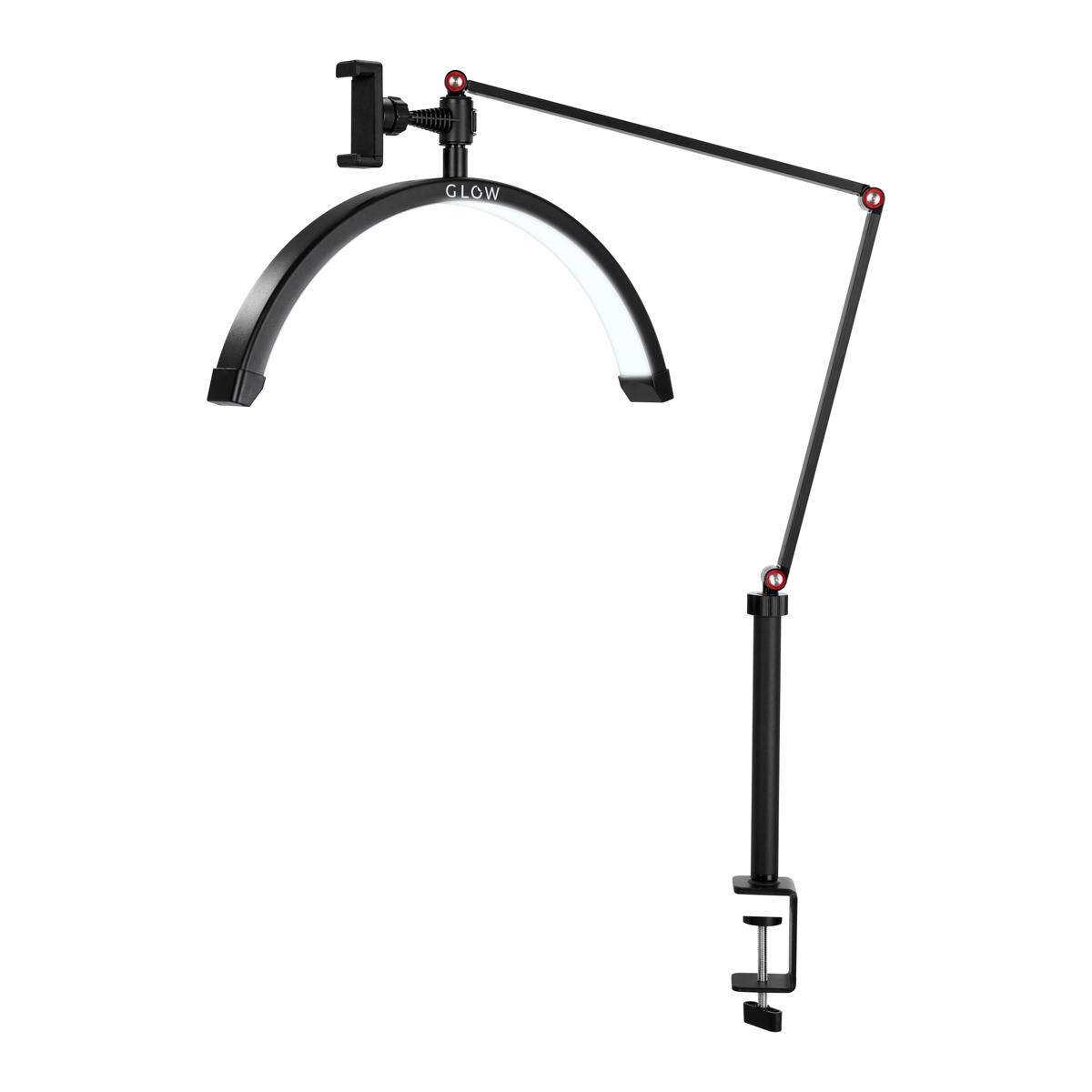 Produktfoto för Bågformad lampa med bordsklämma - MX3 - Svart
