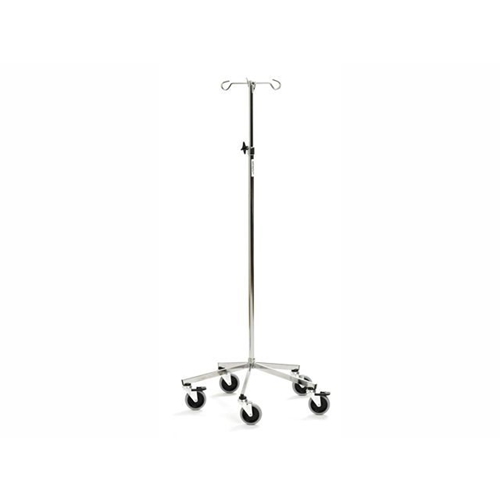 Infusionsställ 4 krok – 5 hjul H133-225cm