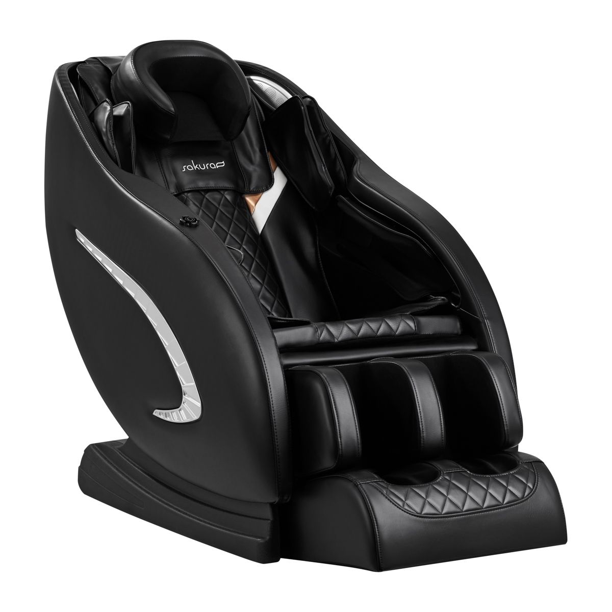Massagefåtölj – SAKURA 305 – Svart