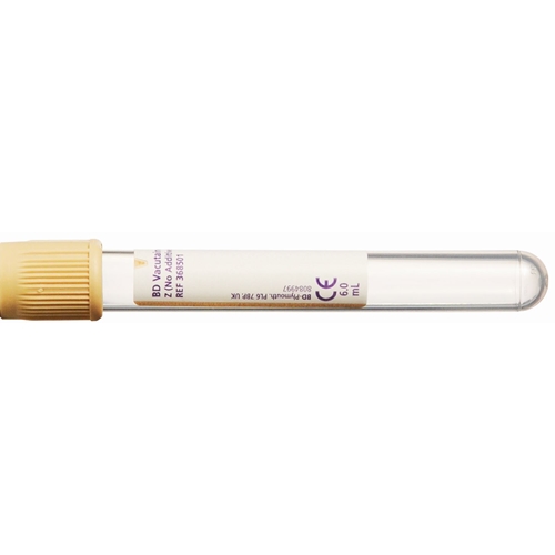 Vakuumrör BD Vacutainer Urin – 6ml beige utan tillsats – 100 st