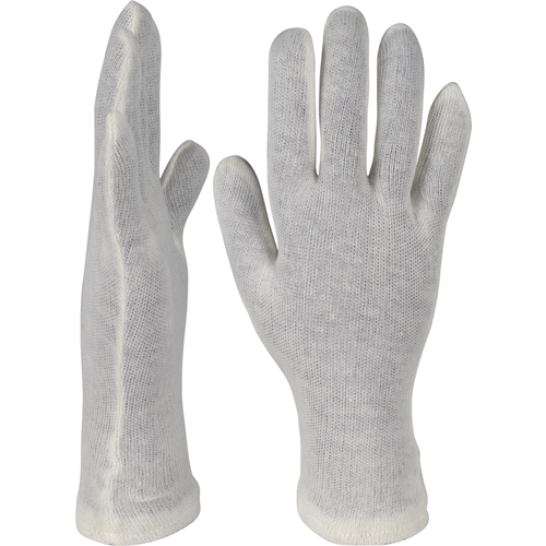 Bomullsvante oblekt tunn OX-ON – S/M 24cm – 12 st