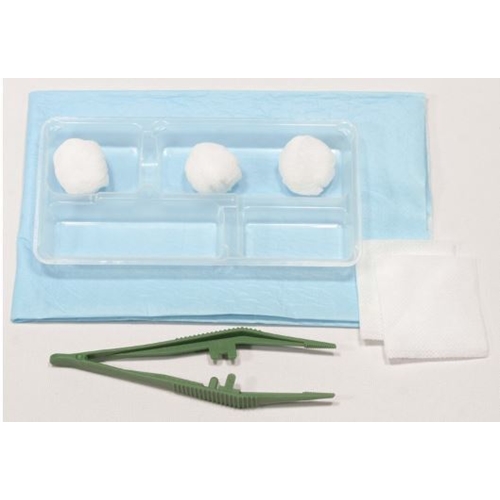 Omläggningsset nonwoven Bastos Viegas – 2 ko 3 tork pin tråg duk – 72 st
