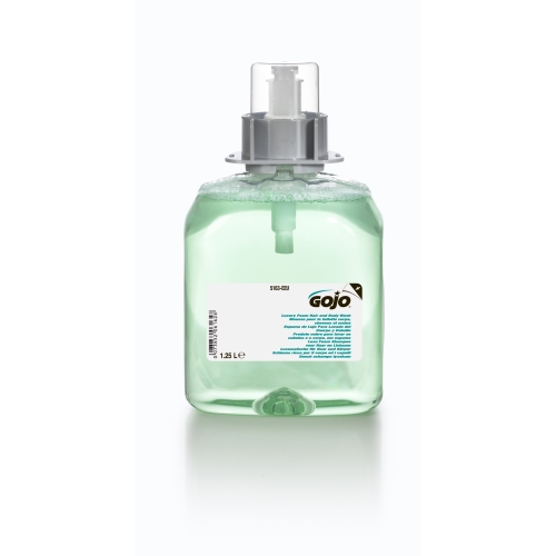 Skumtvål dusch Gojo Lyx FMX – 1250ml pH 4,5-9,5 Melon – 3 st