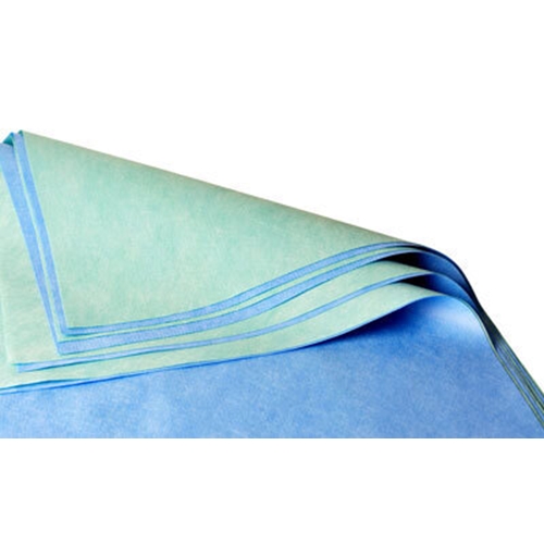 Packskynke Sterisheet Interleaved 340/340 SMS – 60x60cm blå/grön varvat – 220 st