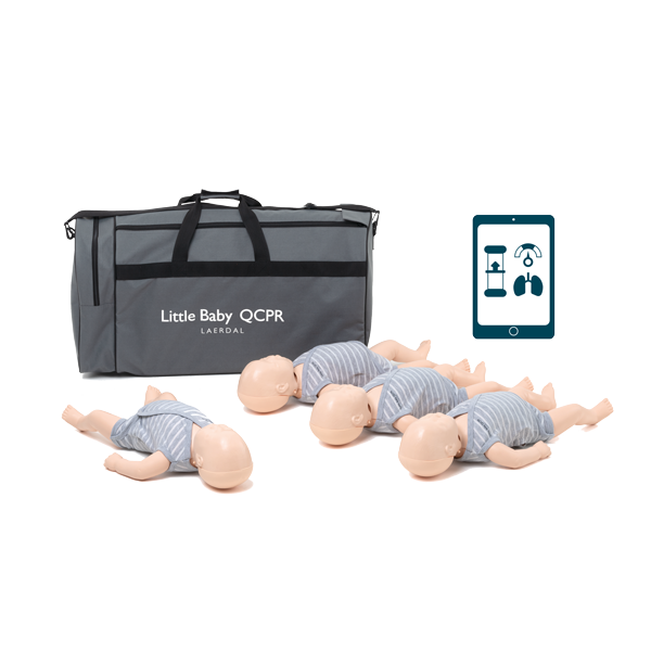 Little Baby QCPR – Ljus hud – 4-pack – Laerdal