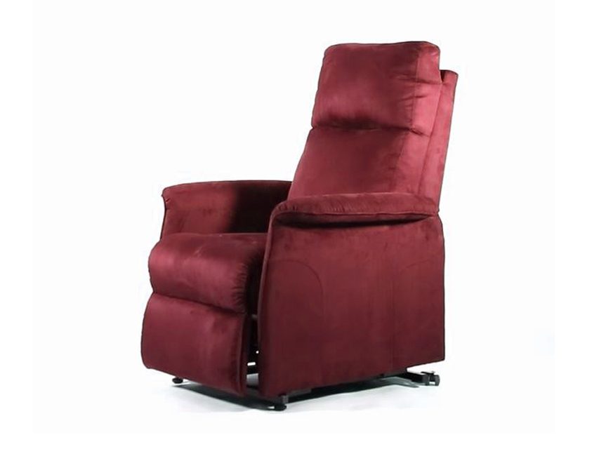Vilstol med reshjälp och 1 motor – ARIANNA – Burgundy Vilstol med reshjälp och 1 motor – ARIANNA – Burgundy