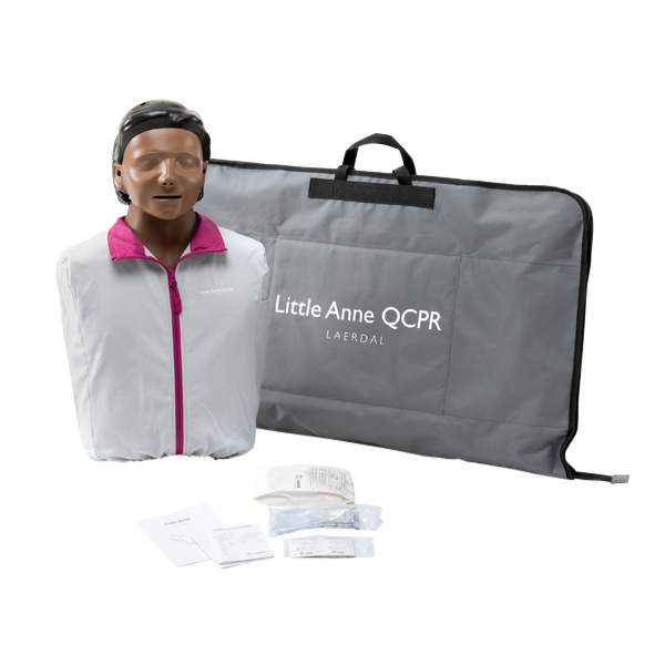 Little Anne QCPR mörk hud – Laerdal