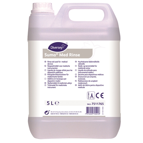 Torkmedel disk/spoldesinfektion – 5L Suma Med Rinse – 2 st