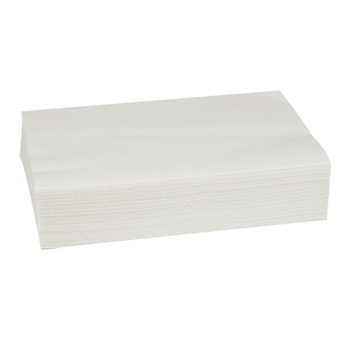 Tvättlapp papper 1L vikt – 27x60cm vit – 500 st