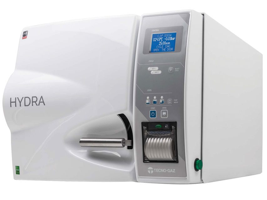 HYDRA EVO autoklav med skrivare – 15 liter – 230 V