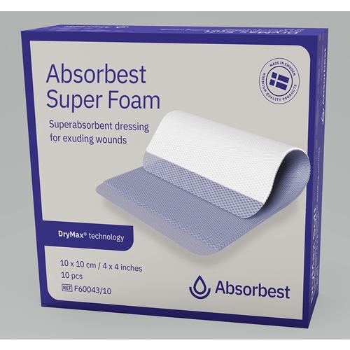 Skumförband DryMax Foam – 10x10cm – 10 st