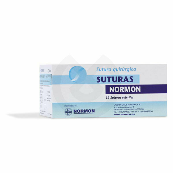 Monofilamentsutur 5-0 T3/8 19 mm – NORMON