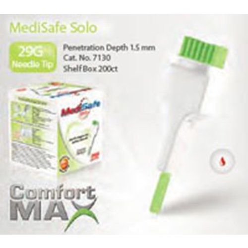 Lansett MediSafe Solo – 1,5mm, 29G, grön – 200 st