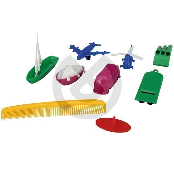 Sortiment av leksaker, 150 st. -605690- – HAGER & WERKEN