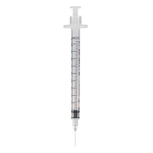 Insulinspruta kanyl KD-Ject – 1,0ml 30G (0,30)x12mm – 100 st