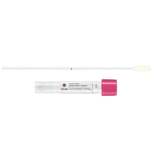 Provtagningspinne Copan 480CE – regular E-Swab rosa – 50 st