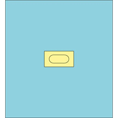 OP lakan häftande Barrier – 100x114cm hål 8x19cm ögonop – 40 st