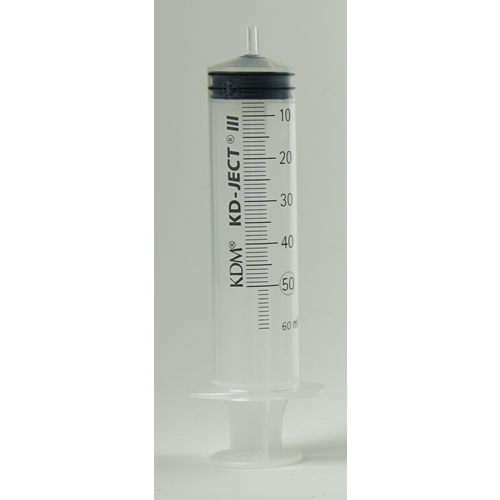 Spruta luer 3komp KD-Ject – 50/60ml excentrisk – 30 st