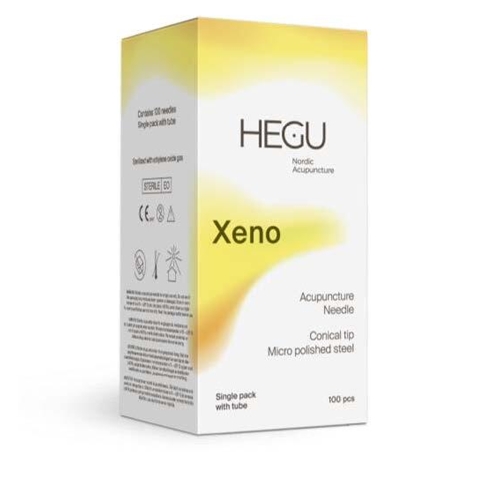 Akupunkturnål Hegu Xeno med hylsa – 0,30x30mm, med hylsa 100/fp – 100 st