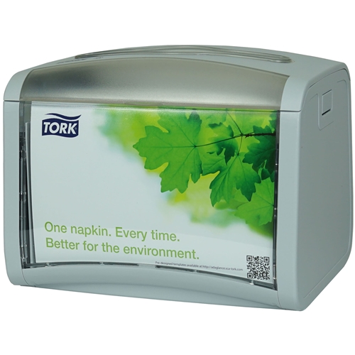 Dispenser servett Tork N4 – toppmatad ljusgrå