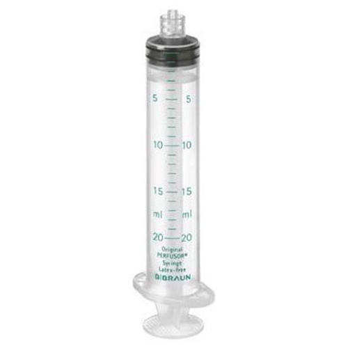 Spruta luerlock 3-komponentti Perfusor – 20 ml asteikko 1,0 ml – 50 kpl