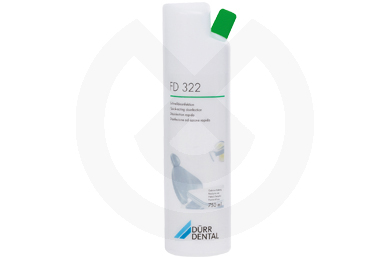 Flaska FD 322 med desinfektionsmedel för Hygowipe pappersrullar (750 ml) – DÜRR DENTAL – DÜRR
