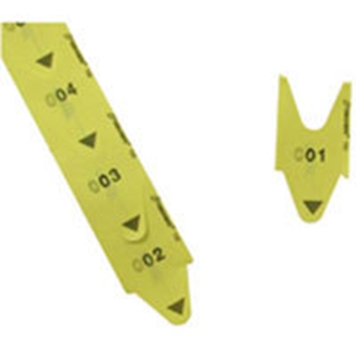 Nummerlappar – 40mm 0-999 3000 lappar/rle
