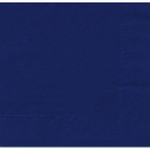Servett tissue 1/4 vikt 3L – 33x33cm mörkblå – 125 st