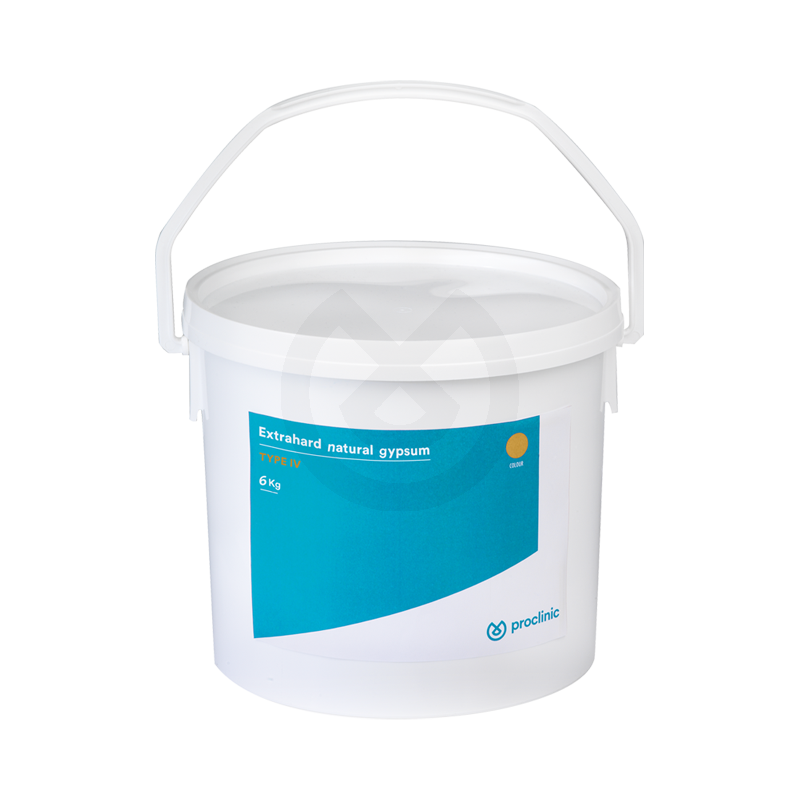 Extrahårt naturgips i guldfärg, typ IV/4 (6 kg)  – PROCLINIC